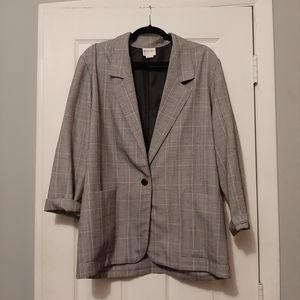 Vintage Patterned Blazer